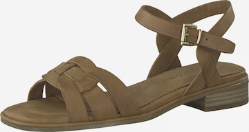 MARCO TOZZI Sandal i brun: framsida