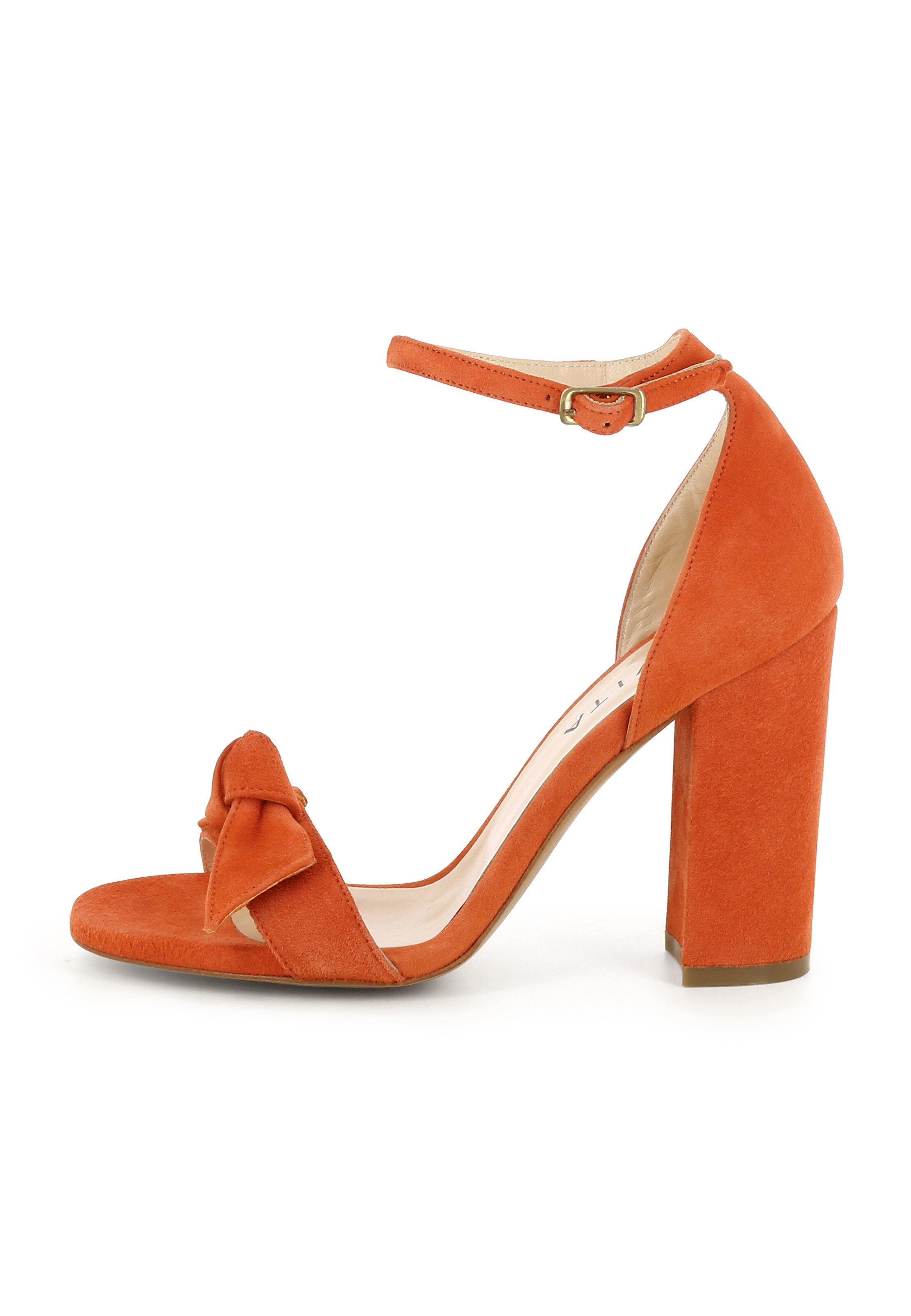 EVITA Sandalette 'EVA' in Orange: Vorderseite