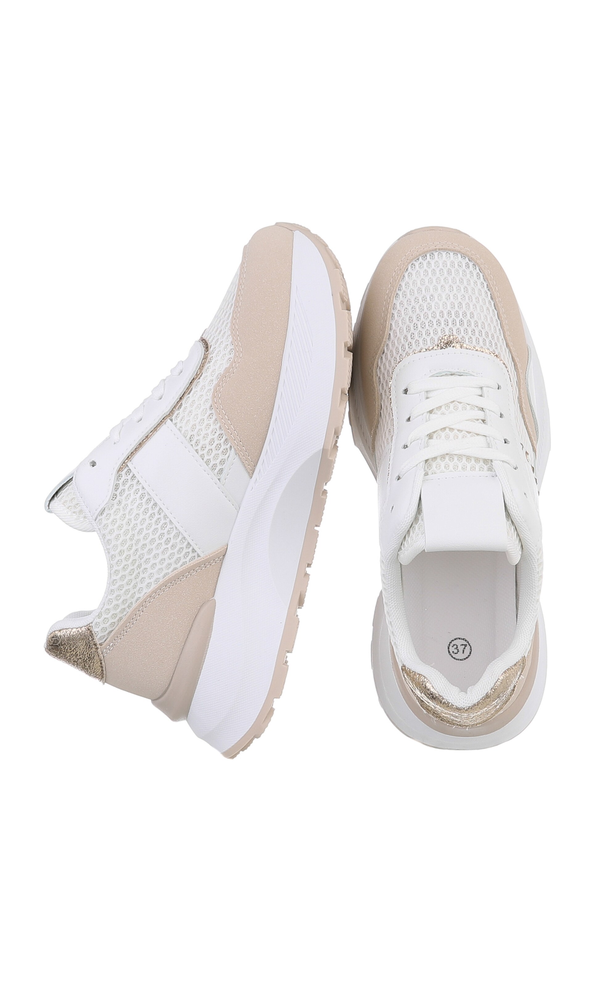 Ital-Design Sneaker in Weiß