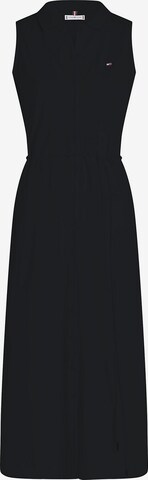TOMMY HILFIGER Shirt Dress in Black: front