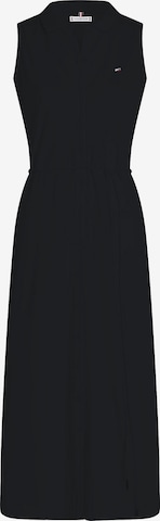 Robe-chemise TOMMY HILFIGER en noir : devant
