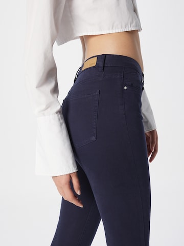 ESPRIT Skinny Hlače | modra barva