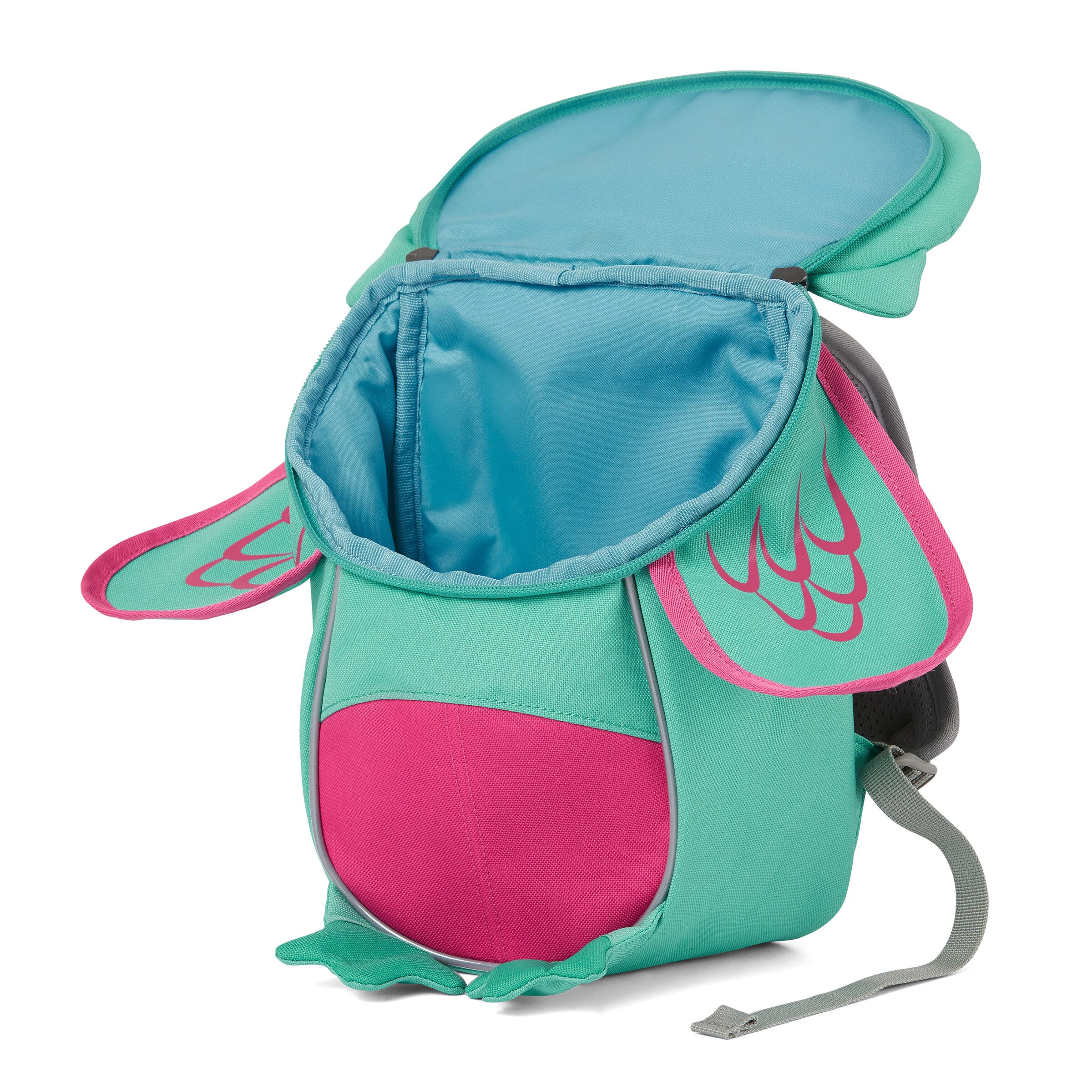 Zaino 'Kleiner Freund Eule' di Affenzahn in verde