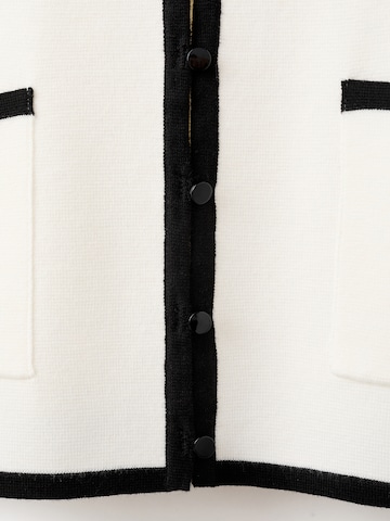 MANGO Kardigan 'Ivan' – bílá