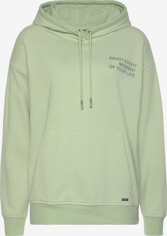 žalia BUFFALO Megztinis be užsegimo: priekis