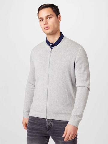 Marc O'Polo Knit Cardigan in Grey: front