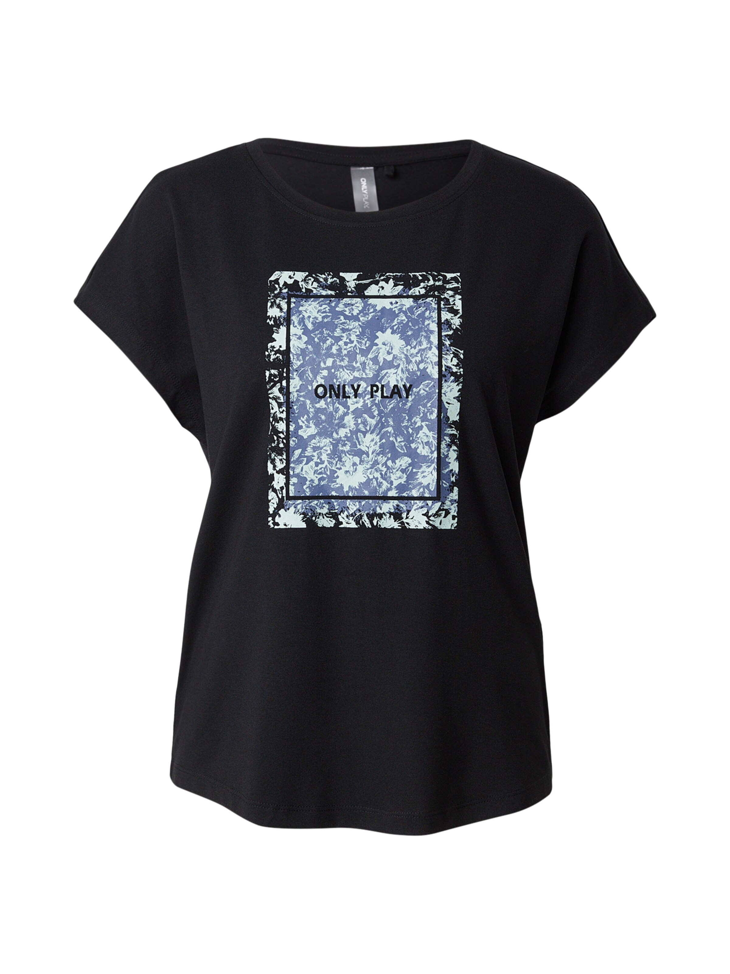 ONLY PLAY Functioneel shirt 'ONPAub-Mie Life' in Zwart: voorkant