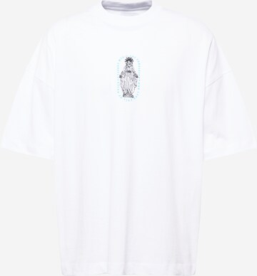 T-Shirt TOPMAN en blanc : devant