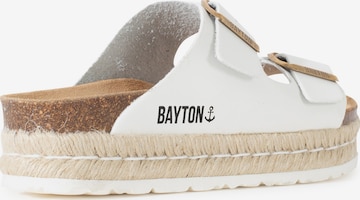 Bayton - Sapato aberto 'Alcee' em branco