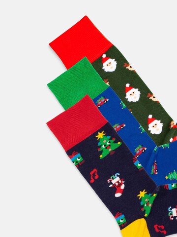 Chaussettes 'Wonderful Christmas' DillySocks en mélange de couleurs