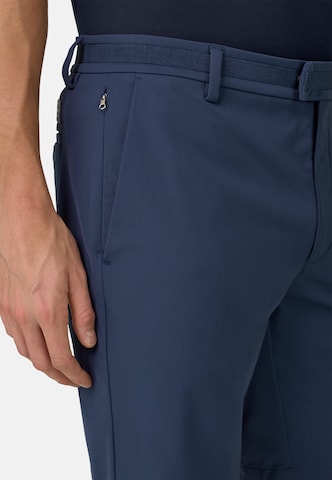 Boggi Milano Slimfit Broek 'B TECH ' in Blauw