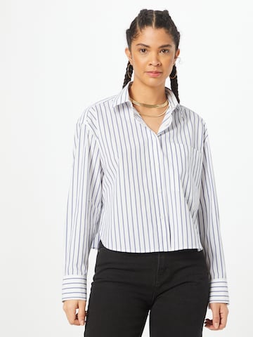 Camicia da donna di Banana Republic in bianco: frontale