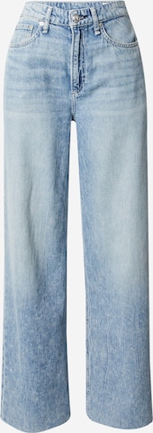 Wide leg Jeans ' LOGAN' de la rag & bone pe albastru: față