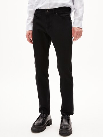 ARMEDANGELS Slim fit Jeans 'Iaan' in Black: front