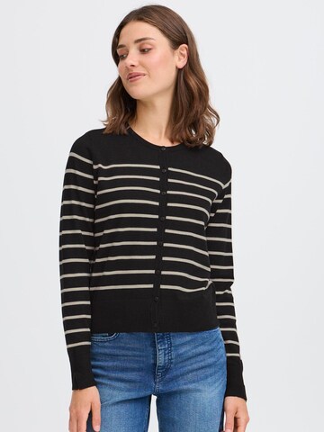 Cardigan 'Fkeana' Oxmo en noir : devant