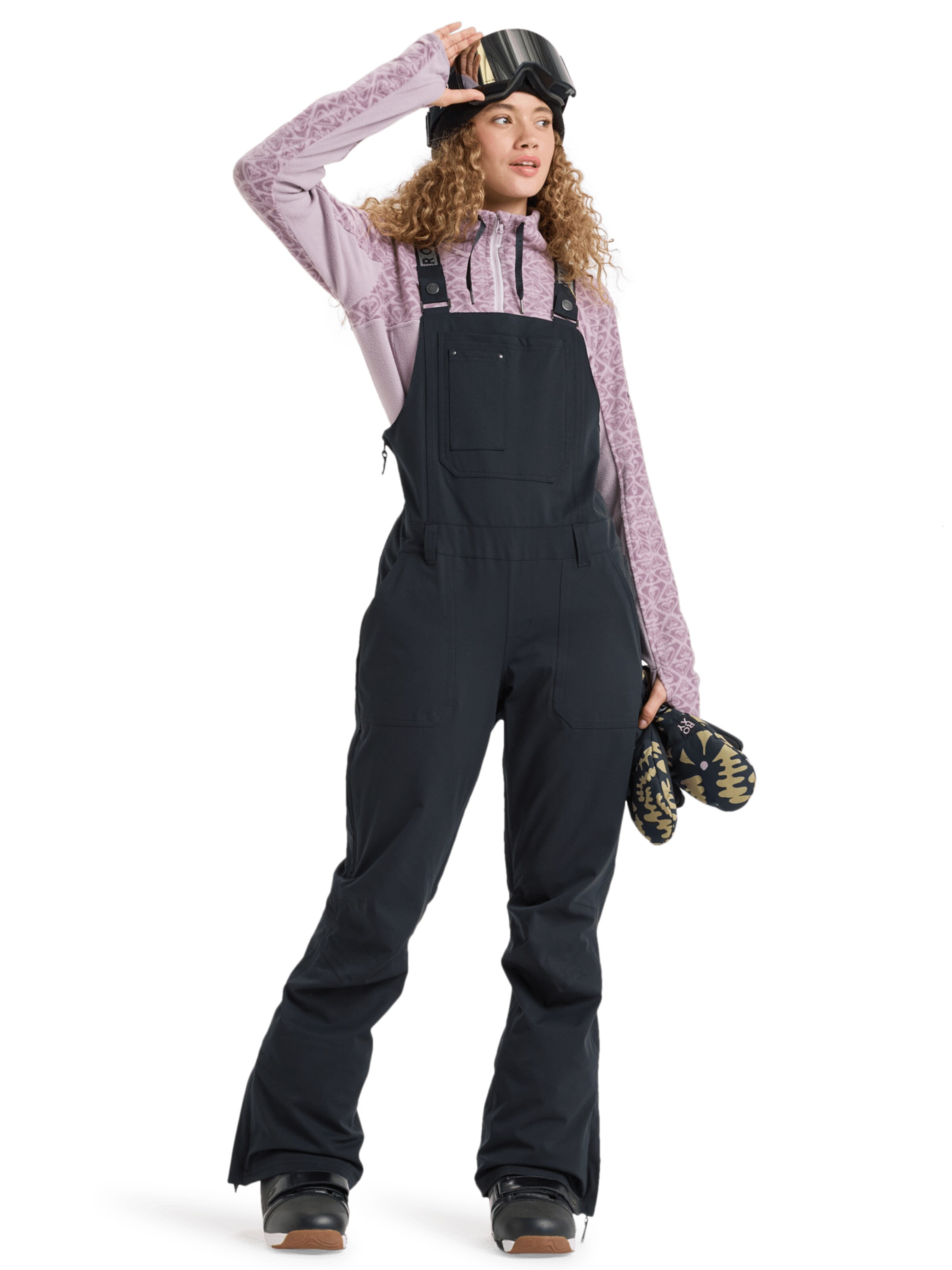 ROXY Regular Outdoorhose in Schwarz: Vorderseite