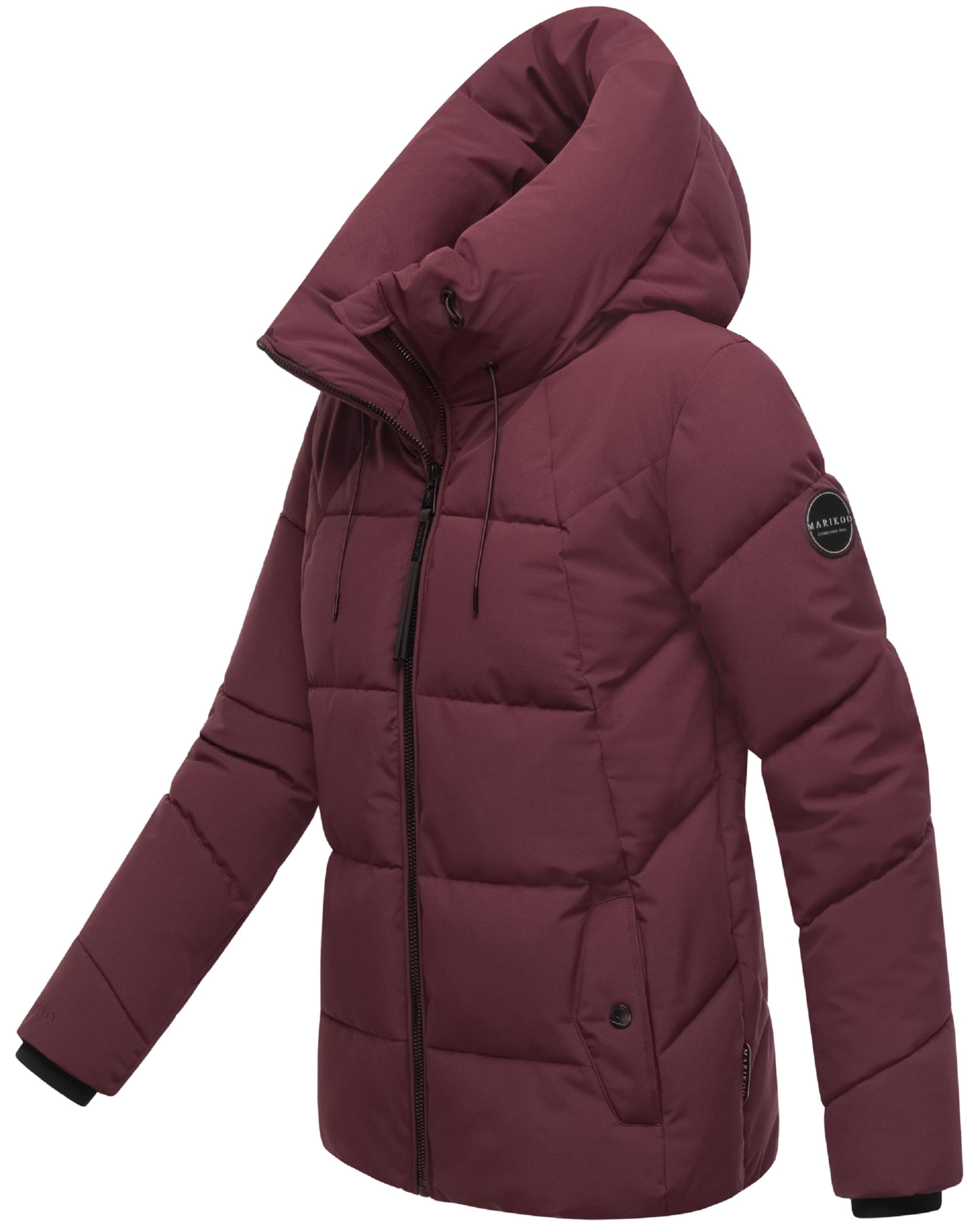 MARIKOO Vinterjacka 'Kuscheltatze XVI' i röd