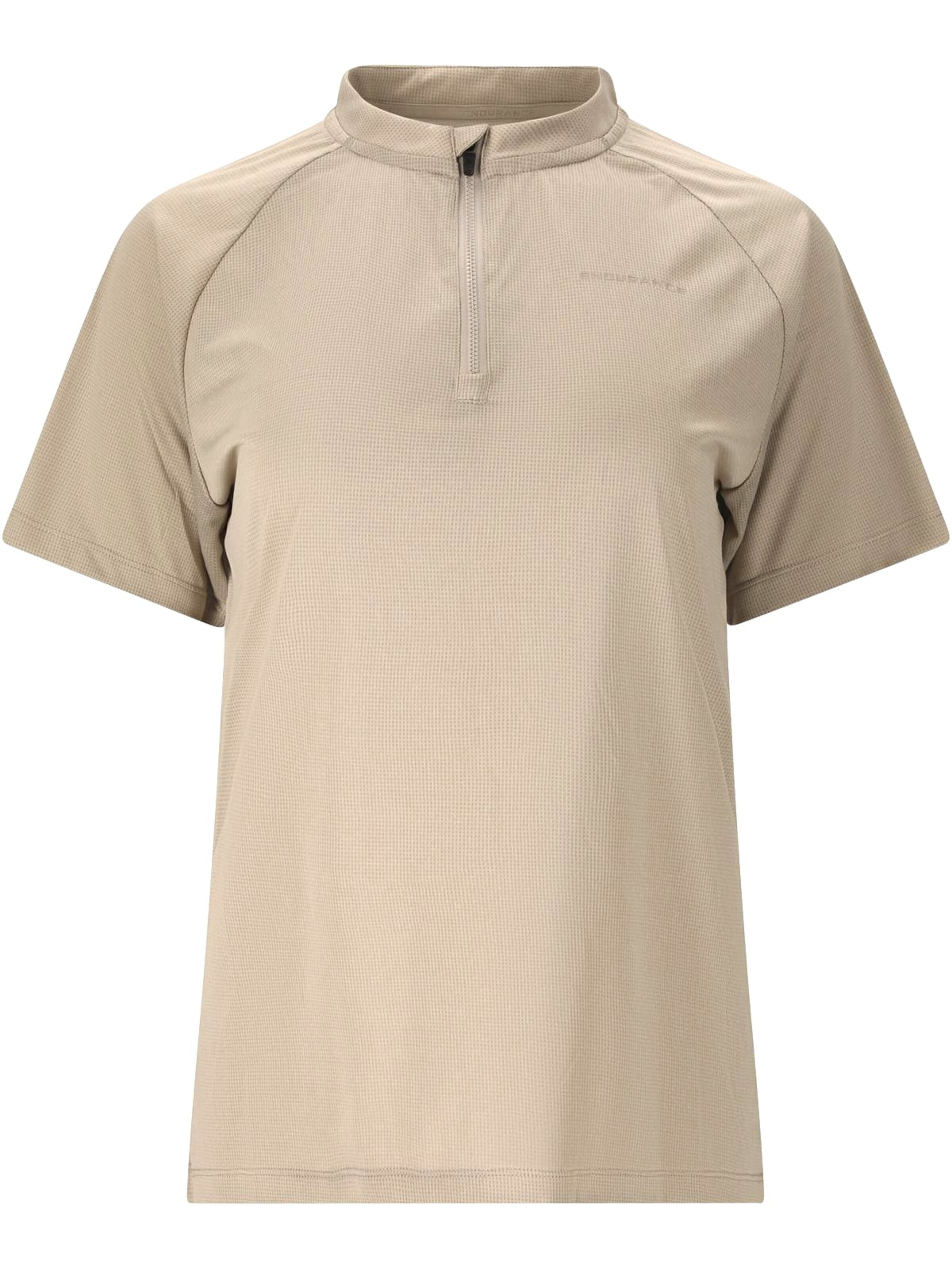ENDURANCE Shirts 'Crow W Melange Cycling/MTB SS Shirt' i grøn: forside