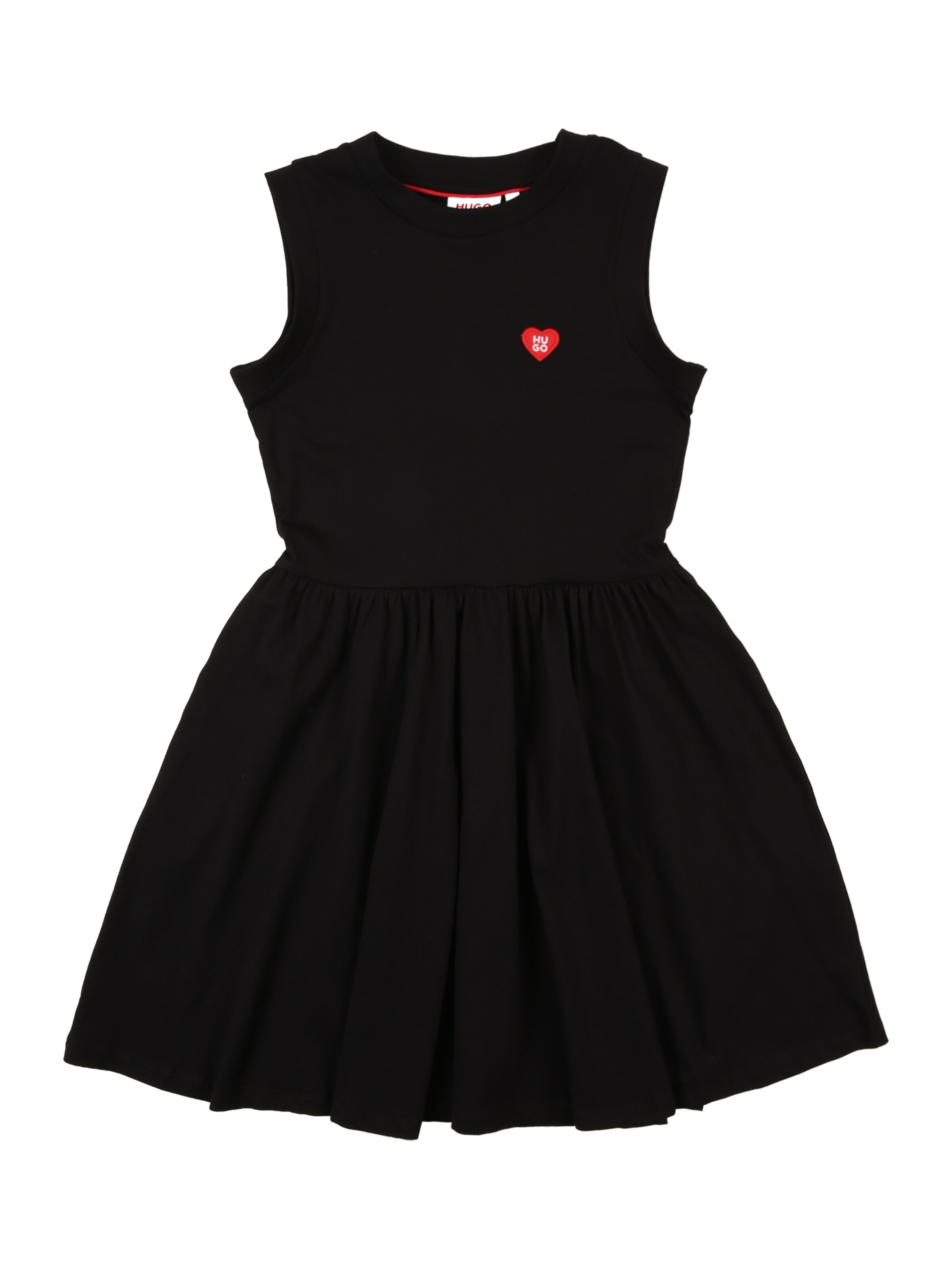 HUGO Φόρεμα σε μαύρο: μπροστά