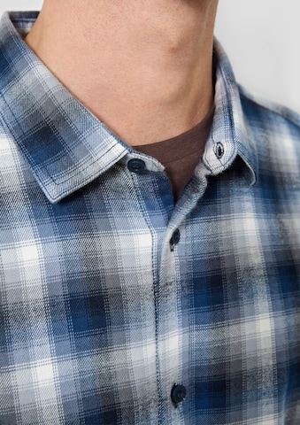 Coupe regular Chemise QS en bleu