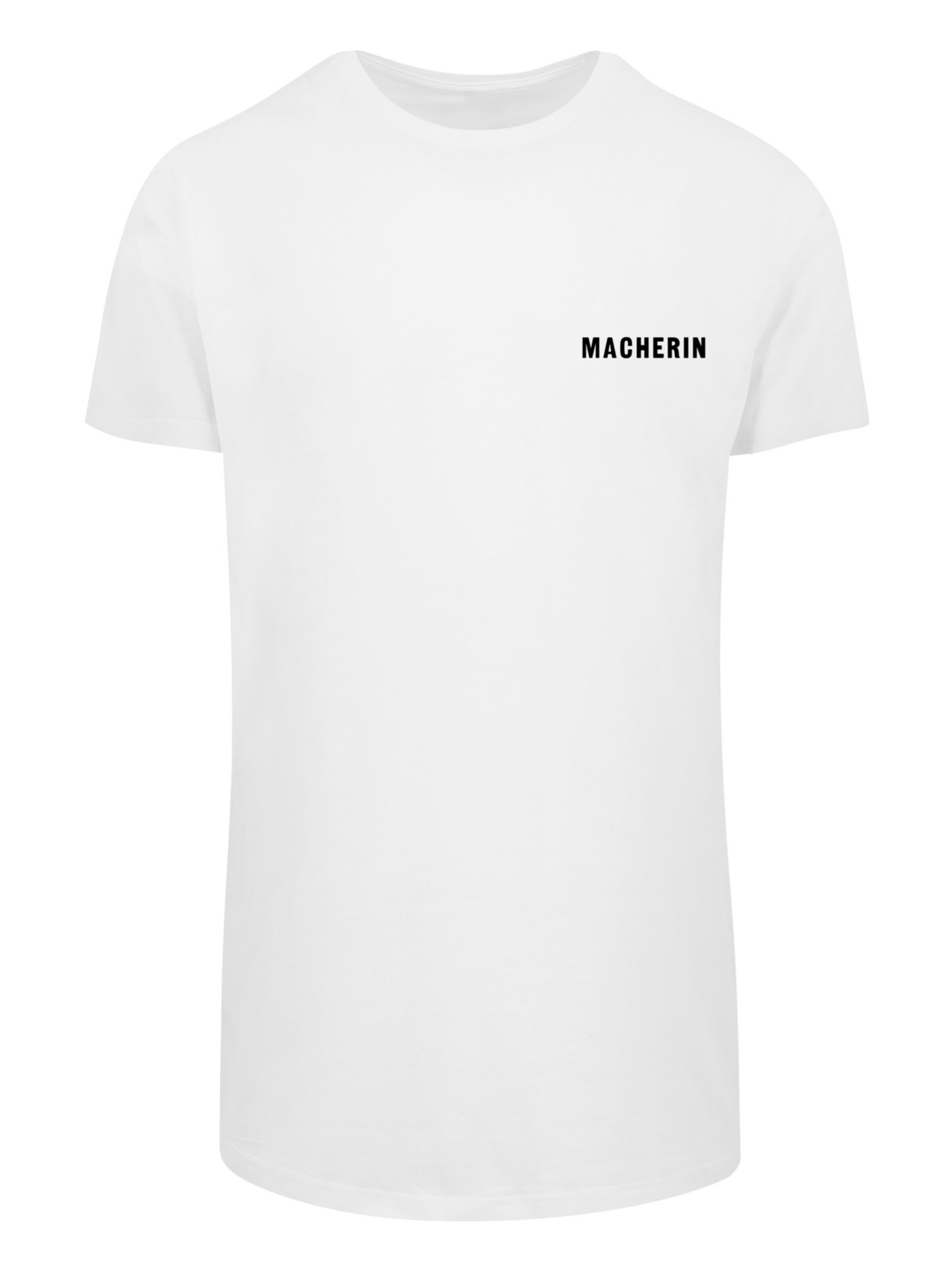 F4NT4STIC Shirt 'Macherin' in Wit: voorkant