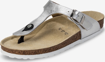 VITAFORM Zehentrenner in Silber: Vorderseite