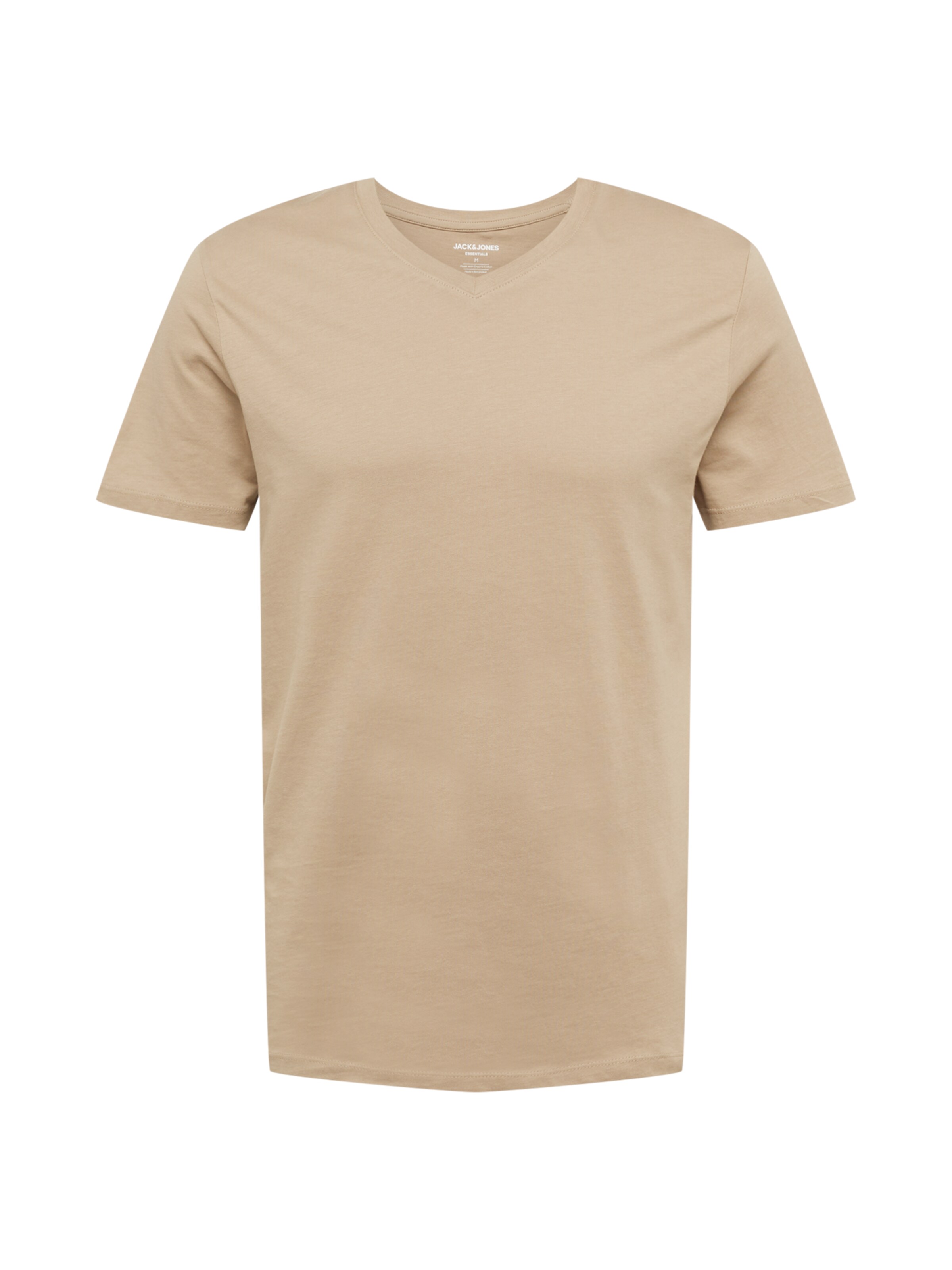 JACK & JONES Футболка в Бежевый: спереди