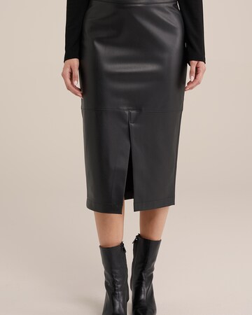 WE Fashion - Falda en negro: frente
