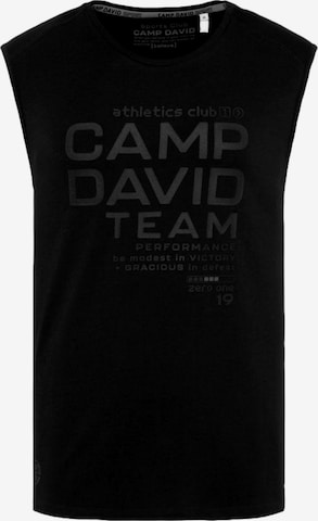 CAMP DAVIDMajica - crna boja: prednji dio