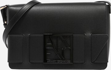 ARMANI EXCHANGE Umhängetasche in Schwarz: predná strana