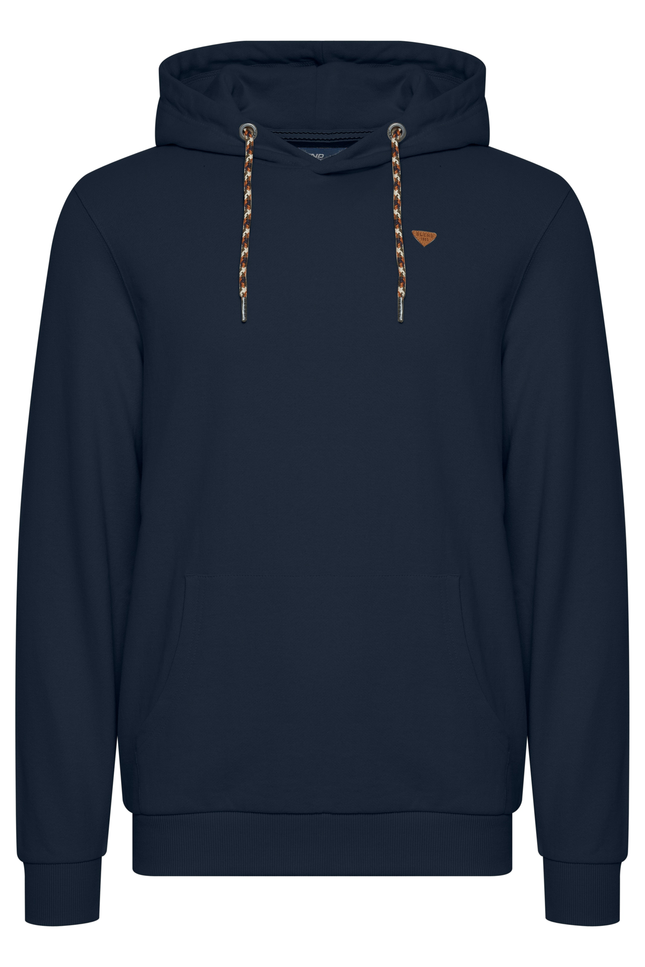 Sweat-shirt 'LOBO' BLEND en bleu : devant