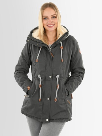 NAVAHOO Winterjacke in Grau