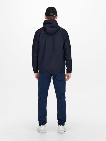 Only & Sons Performance Jacket in Blue