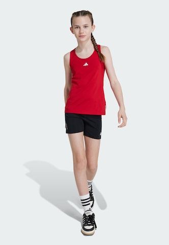 Skinny Pantalon de sport ADIDAS SPORTSWEAR en noir : devant