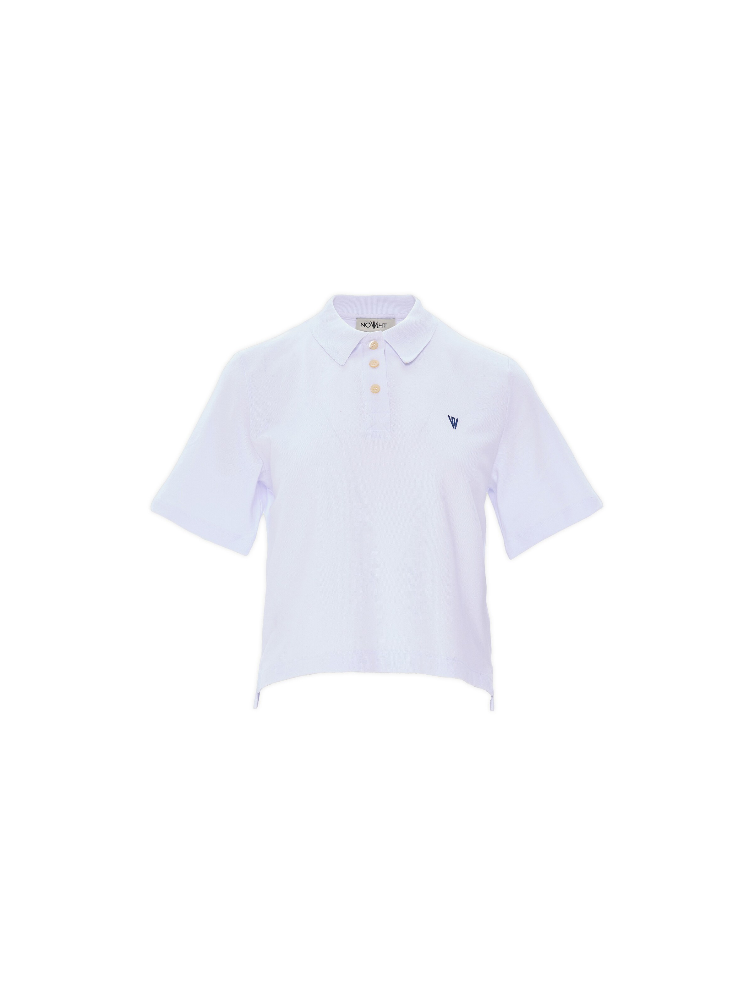 Maglietta 'Brigitte' di NOWIHT in bianco: frontale