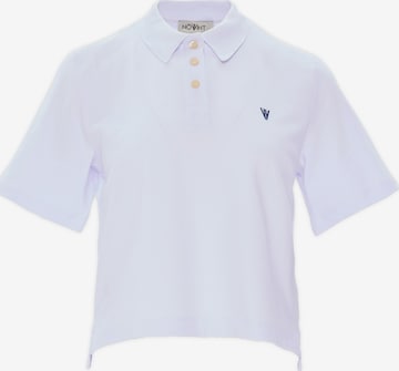 Maglietta 'Brigitte' di NOWIHT in bianco: frontale
