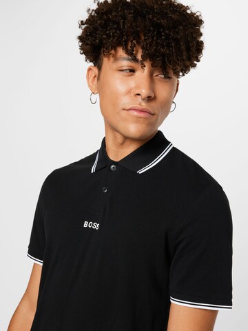 BOSS Orange Poloshirt 'Chup1' in Schwarz