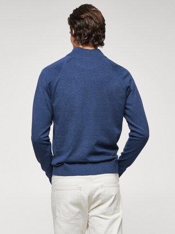 MANGO MAN Sweater 'Tenp' in Blue