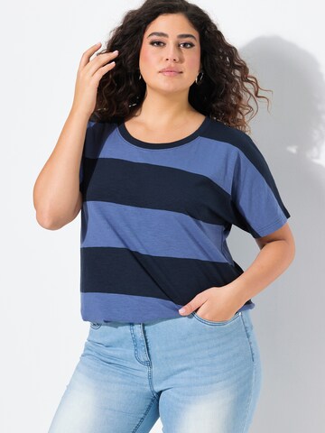 Ulla Popken Shirt 'Bea' in Blauw