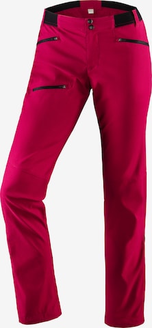 LASCANA ACTIVE Regular Outdoor Pants in Pink: front