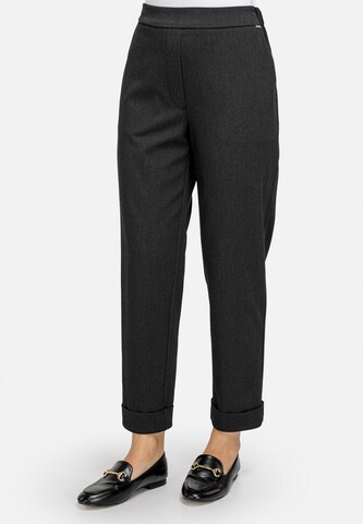 HELMIDGE Loose fit Pants in Black: front