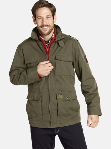 Jan Vanderstorm Between-Season Jacket 'Bror' in Green: front