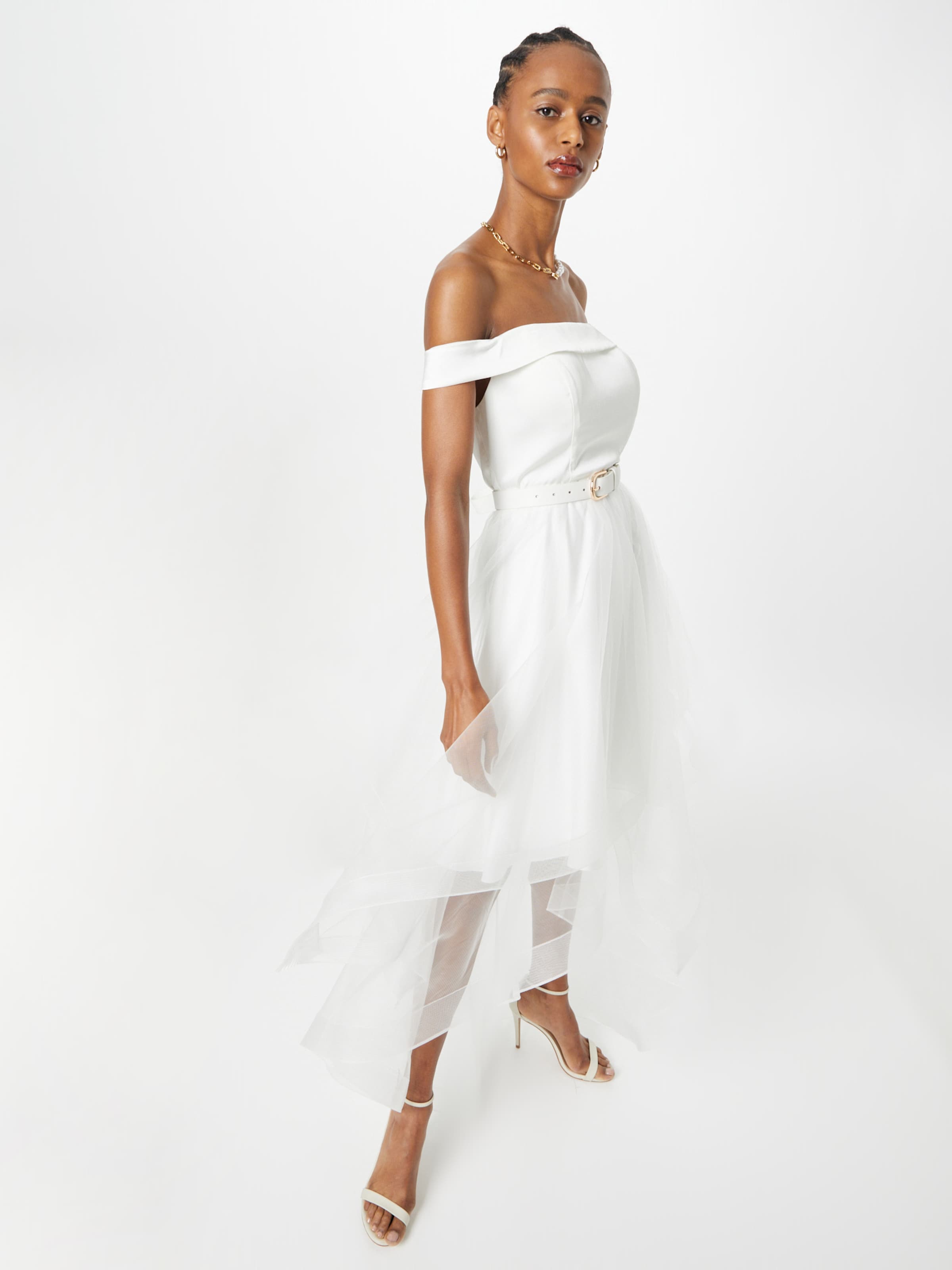 Laona Cocktail Dress in White ABOUT YOU