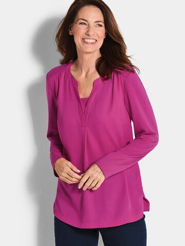 Goldner Blouse in Roze: voorkant
