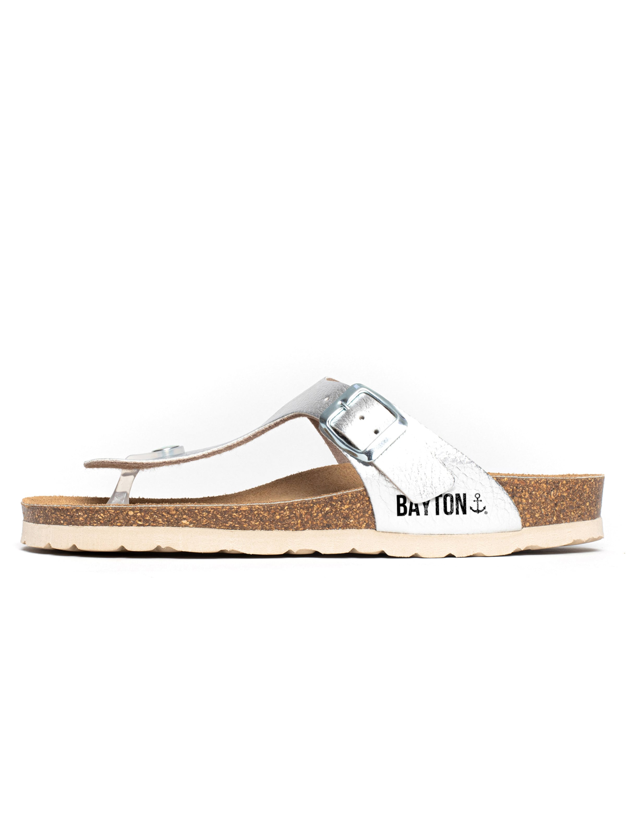 Bayton Varvastossut 'Cordoba' värissä hopea: etupuoli