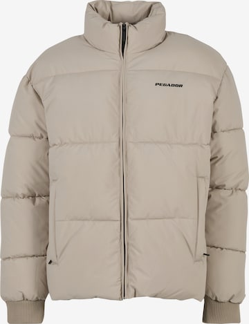 Pegador Zimní bunda – béžová: přední strana