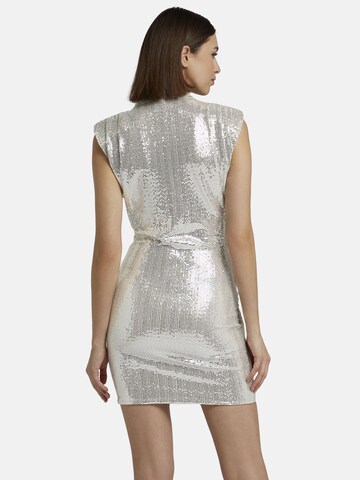 Robe de cocktail 'NOCIWA' Nicowa en argent