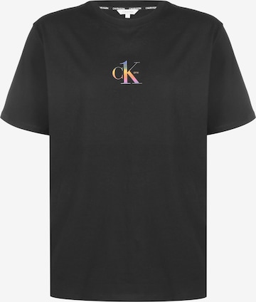Calvin Klein Swimwear Shirt 'Pride' in Black: front
