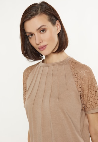 Usha Blouse in Brown