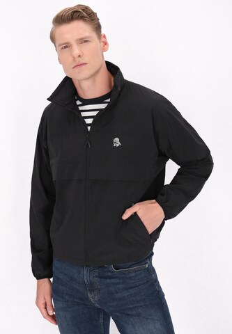 Schmuddelwedda Between-season jacket in Black: front